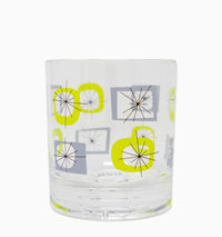 Atomic Acrylic Old Fashioned Glass Set of 4 | California 89