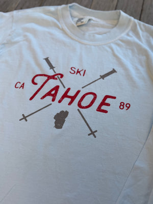 Unisex Long Sleeve Ski Tahoe T-shirt | California 89