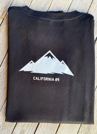 Women's Long Sleeve Shield Front, Mountain Back T-shirt | California 89