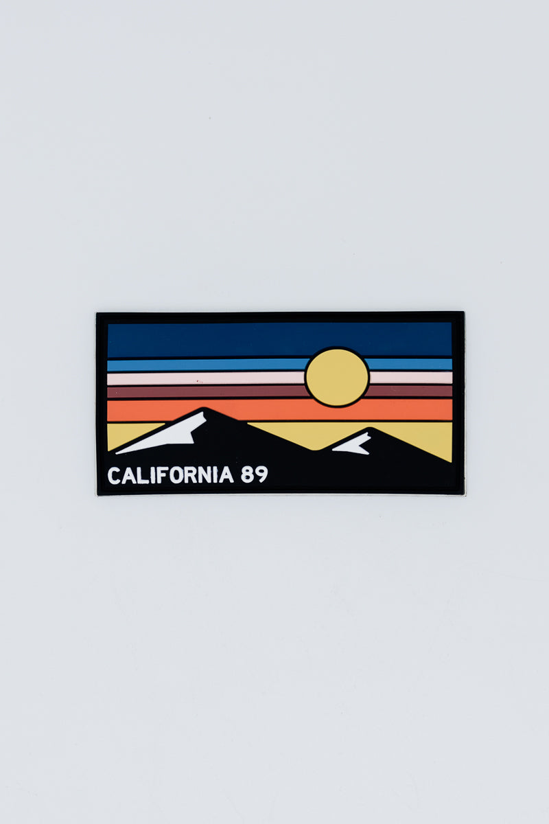Patches, Mountain and Sky Rubber | California 89