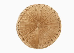 Velvet Round Handmade Pillow