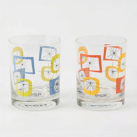 Atomic Acrylic Old Fashioned Glass Set of 4 | California 89