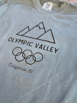 Unisex Long Sleeve Olympic Valley T-shirt | California 89