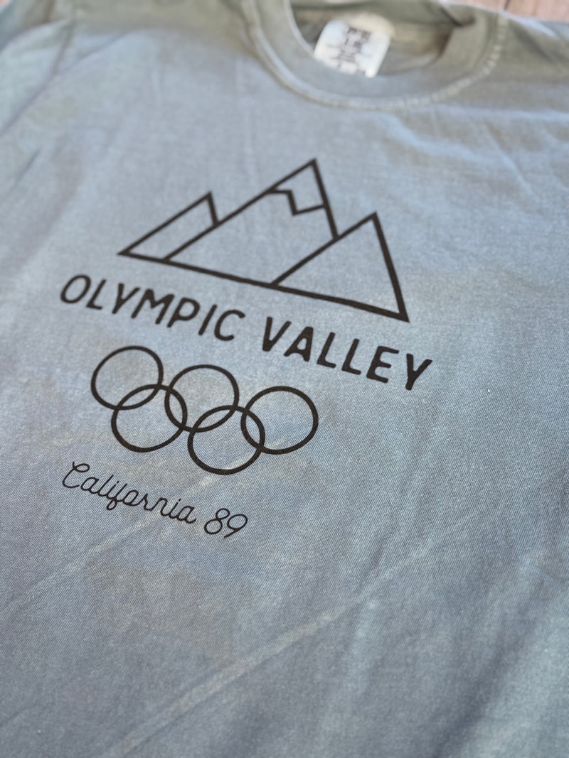 Unisex Long Sleeve Olympic Valley T-shirt | California 89