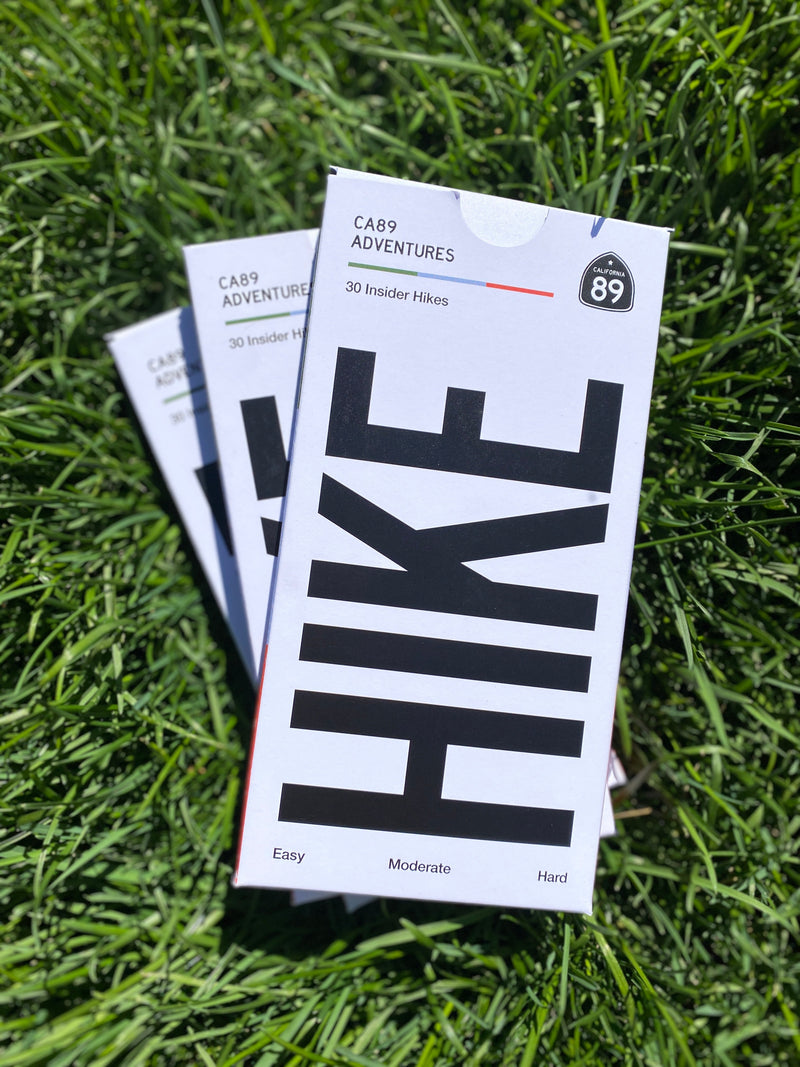 Lake Tahoe Hike Cards 30 Local Trails | California 89 Trail Guide