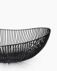 Black Oval Basket