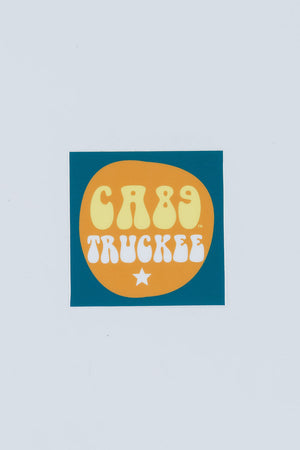 Small Sticker, CA89 Truckee Square | California 89