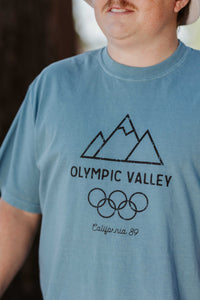 Unisex Short Sleeve Olympic Valley T-shirt | California 89
