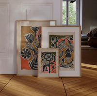 Wanderer Mid Century Art Print 11x14 | California 89