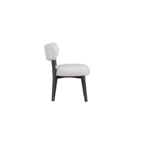 Jaeger Dining Chair, Highland Smoke and Dark Cinder