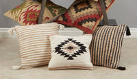 Pillow with Kilim Design