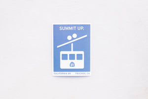 Gondola Sticker | Lake Tahoe Tram Graphic Decal