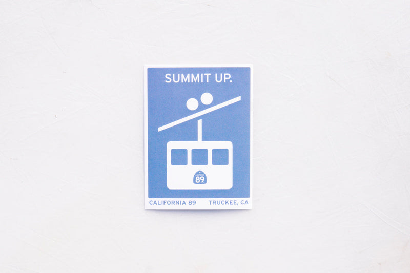Gondola Sticker | Lake Tahoe Tram Graphic Decal