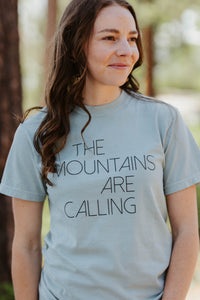 Unisex Short Sleeve Mountains Are Calling T-shirt | California 89