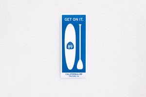 Paddleboard Sticker | Lake Tahoe Paddle Graphic Decal