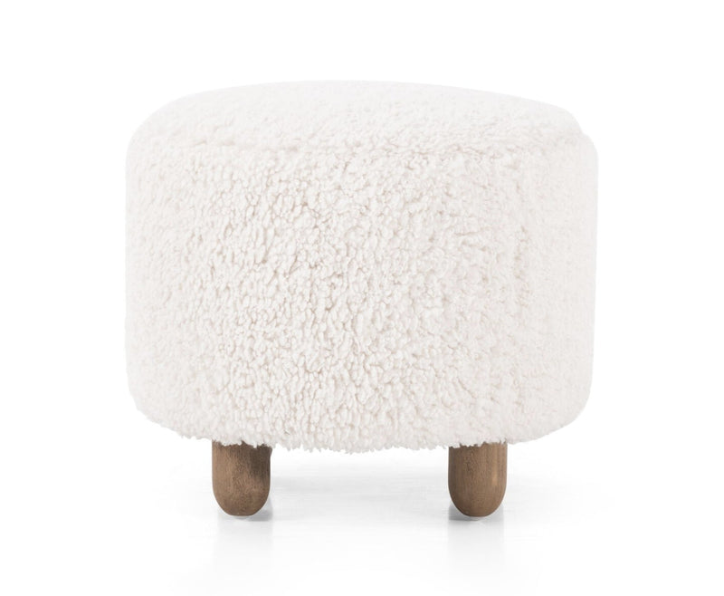 Aniston Ottoman, Andes Natural 22.5"W x 22.5"D x 20.5"H