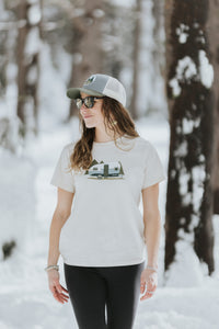 Women's Short Sleeve Camper T-shirt | California 89