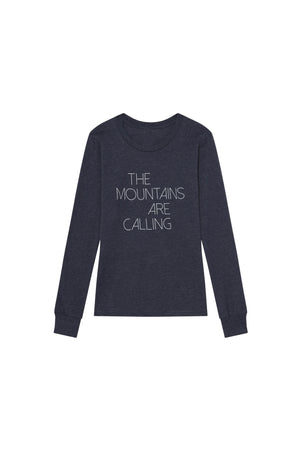 Kids Mountains Are Calling Long Sleeve T-shirt | Youth Outdoor Tee