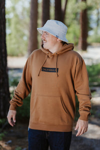Unisex Hooded Sweatshirt with California 89 Box Logo