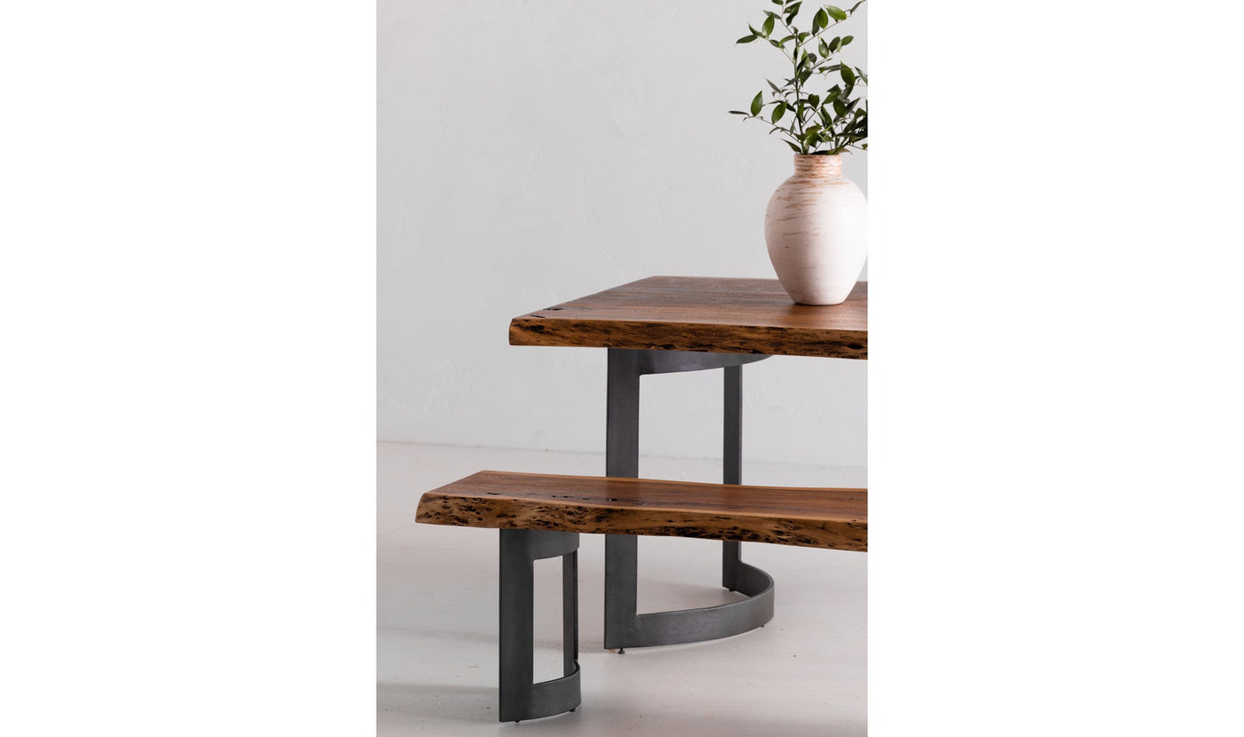 Bent Bench, Small 92.0” W X 15.0” D X 18.0” H
