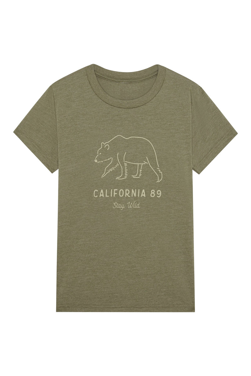 Kids Stay Wild T-shirt | Youth Outdoor Graphic Tee