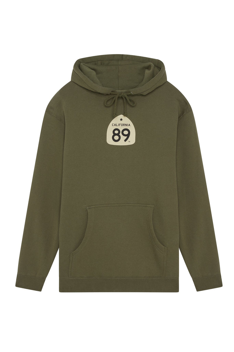 Unisex Hoodie, CA89 Shield Front and CA89 Back | California 89