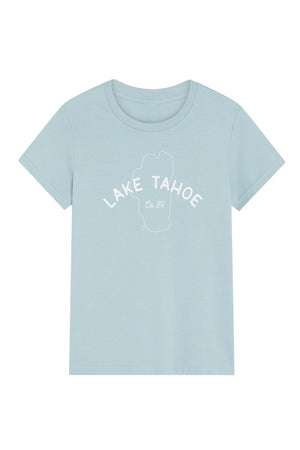 Women's Short Sleeve Lake Tahoe T-shirt | California 89