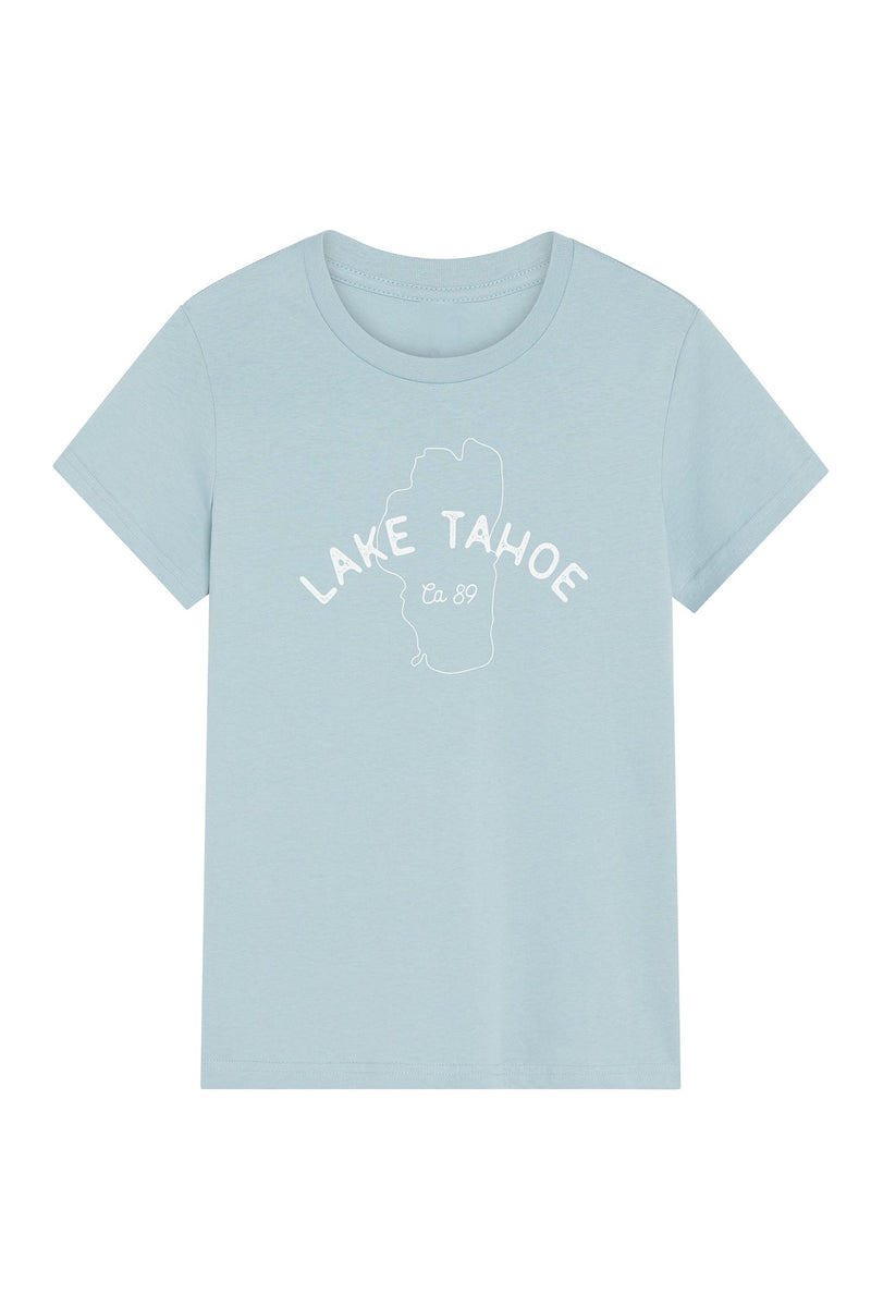 Women's Short Sleeve Lake Tahoe T-shirt | California 89