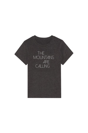 Kids Mountains Are Calling T-shirt | Youth Outdoor Tee
