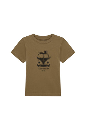 Toddler VW Bus T-shirt | California 89