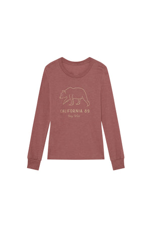 Kids Stay Wild Long Sleeve T-shirt | Youth Tahoe Bear Tee