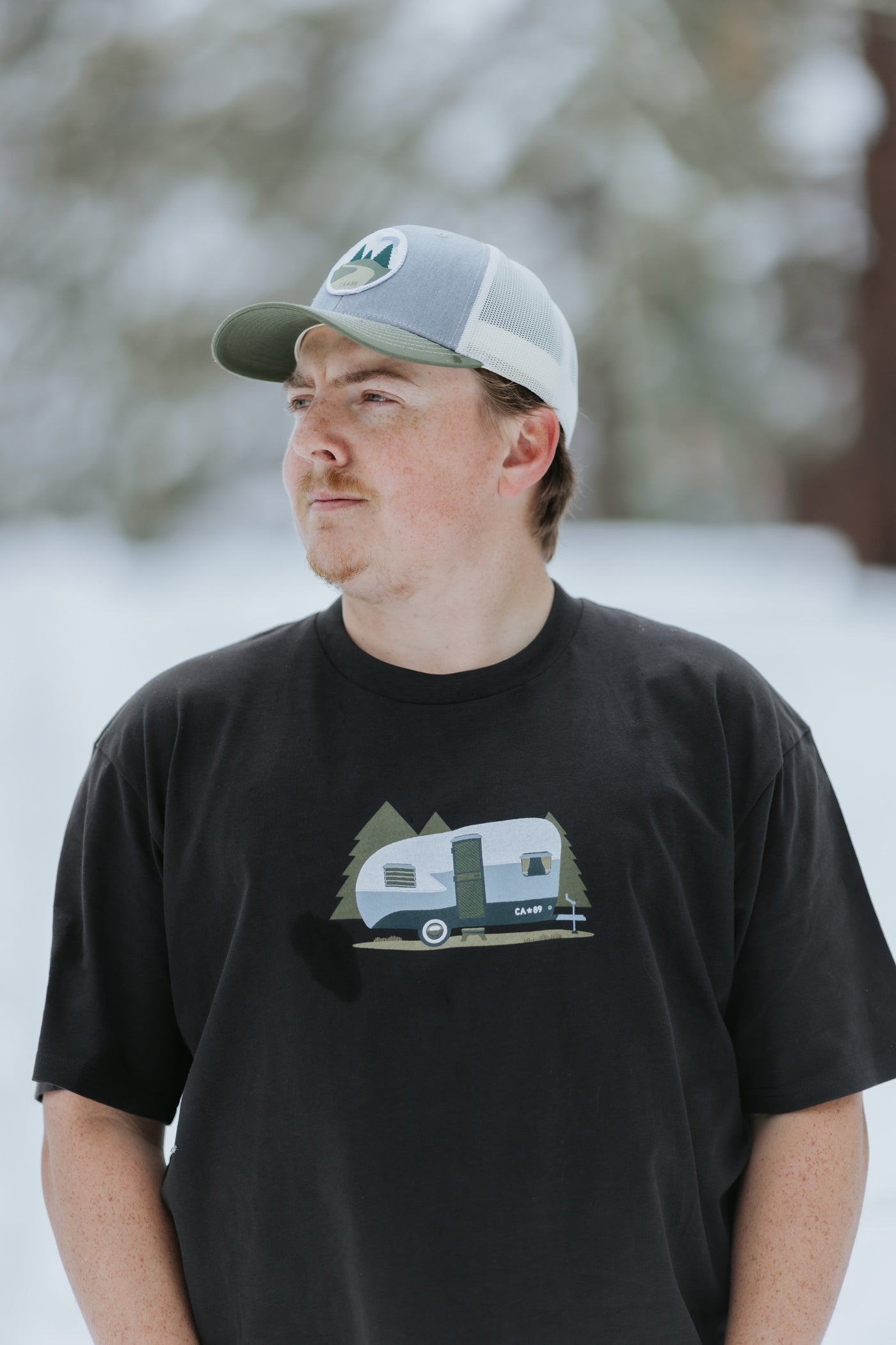 Men's Camper T-shirt | Sierra Graphic Tee | California 89