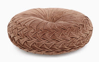 Velvet Round Handmade Pillow | California 89