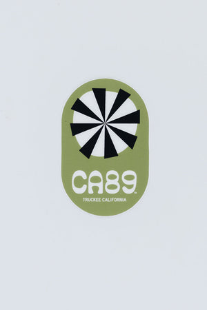 Small Sticker, CA89 Pin Wheel | California 89