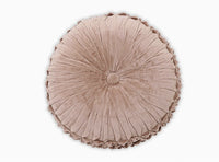 Velvet Round Handmade Pillow | California 89