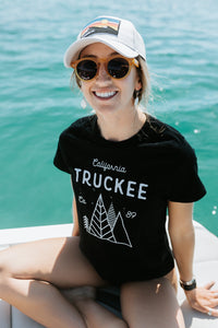 Women's Short Sleeve Truckee T-shirt | California 89