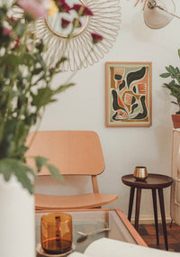 Mod Flower Mid Century Art Print 11x14 | California 89