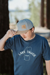 Men's Lake Tahoe T-shirt | Sierra Graphic Tee | California 89