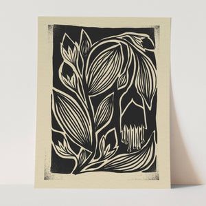 Mid Century 11" x 14" Prints B&W Wander Wall Art