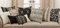 Throw Pillow with Chevron Design