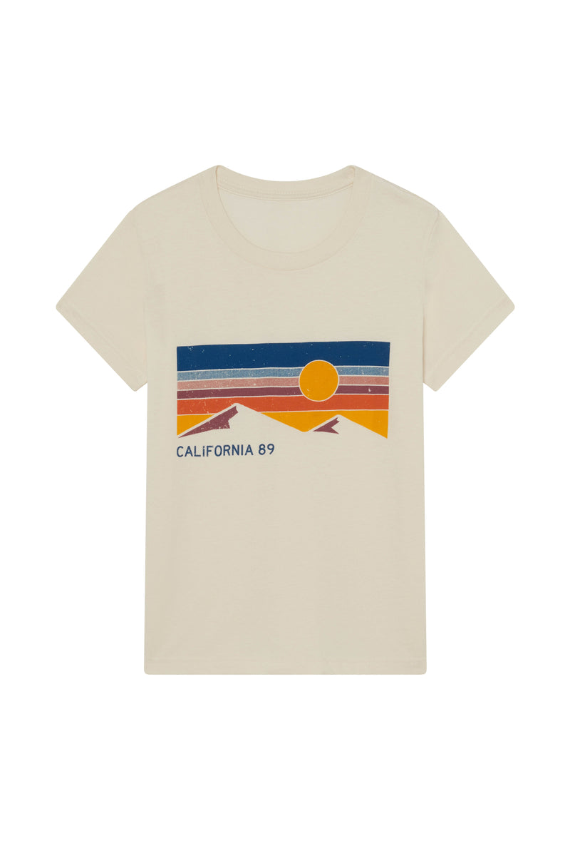Kids Sky & Mountain T-shirt | Youth Tahoe Graphic Tee