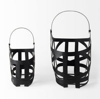 Tyrell Iron Baskets Set Of Two 23L x 11W; 18L x 8W
