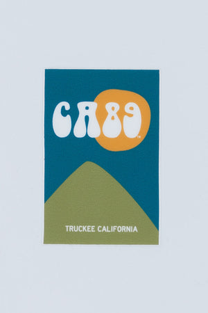 Small Sticker, CA89 Moon and Mountain | California 89