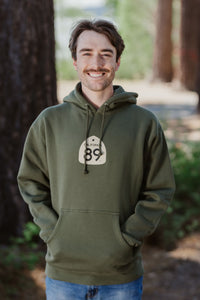 Unisex Hoodie, CA89 Shield Front and CA89 Back | California 89