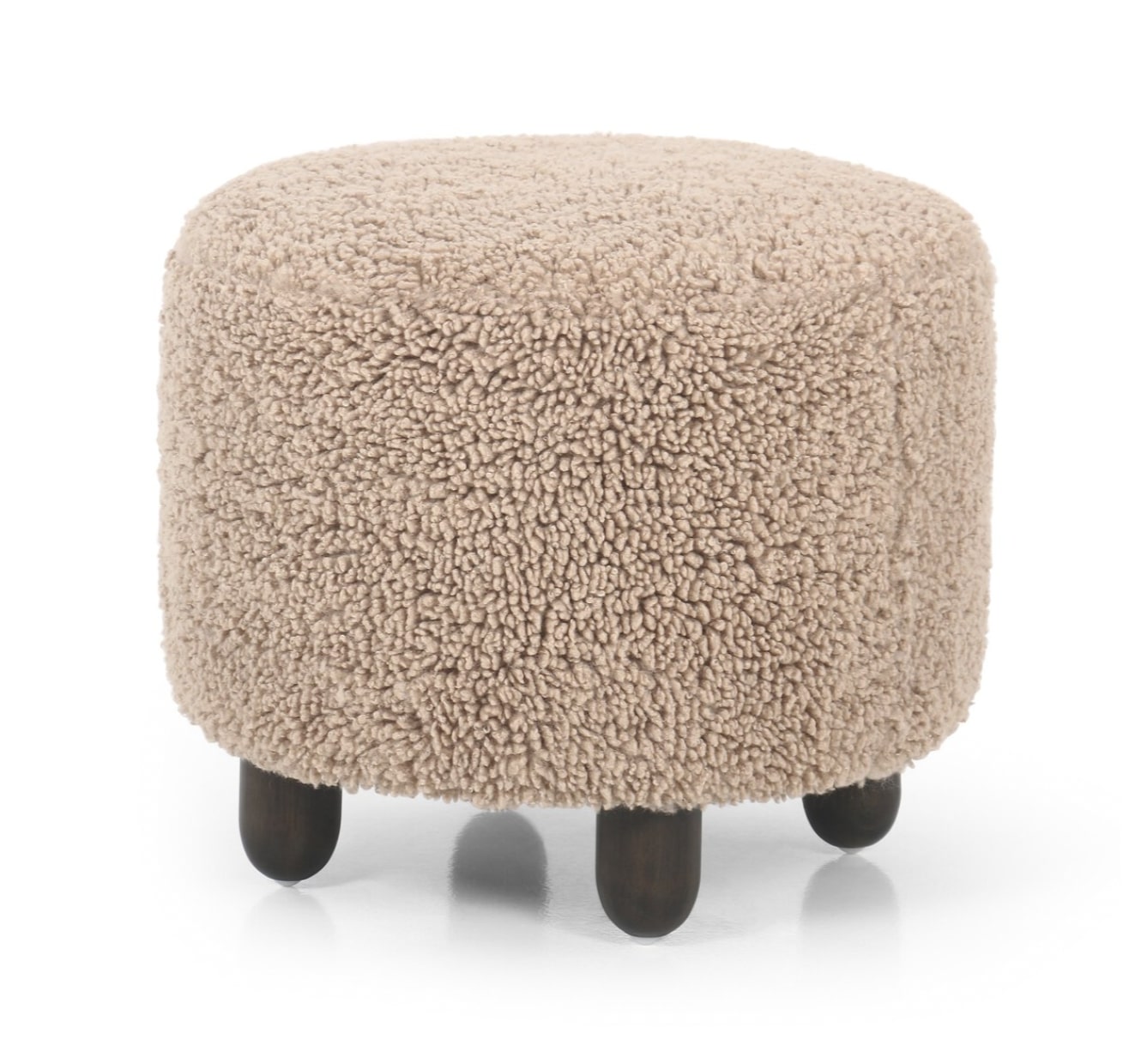 Aniston Ottoman Burnt Birch | California 89