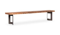 Bent Bench, Small 92.0” W X 15.0” D X 18.0” H