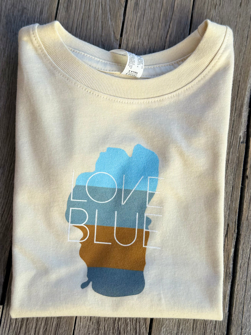 Toddler Love Blue T-shirt | California 89