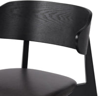 Franco Upholstered Dining Chair - Black