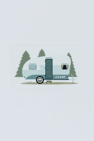 Small Sticker, Camper | California 89