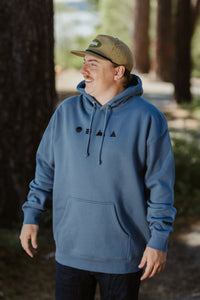 Unisex Tahoe Icons Hooded Sweatshirt | California 89